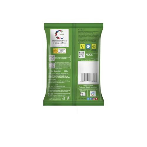 Image of Bharat Organics Brown Sugar (500g) | Natural Unrefined Brown Sugar | Healthy Alternative to White Sugar | Mineral Rich Natural Sweetener