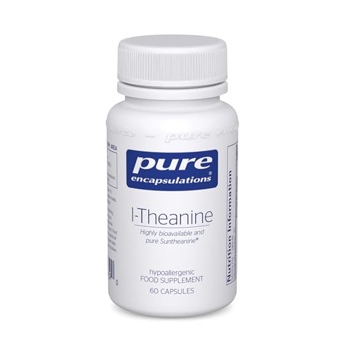 Pure Encapsulations L-Theanine Suntheanine, 60 Capsules