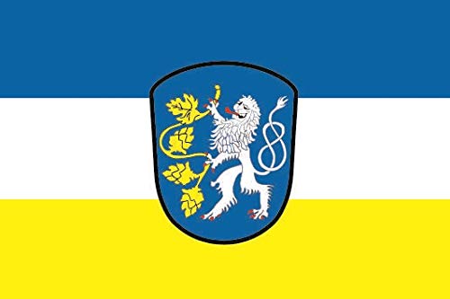 Drapeau Attenkrichen d'une qualité supérieure exceptionnelle en taille 150x250 cm