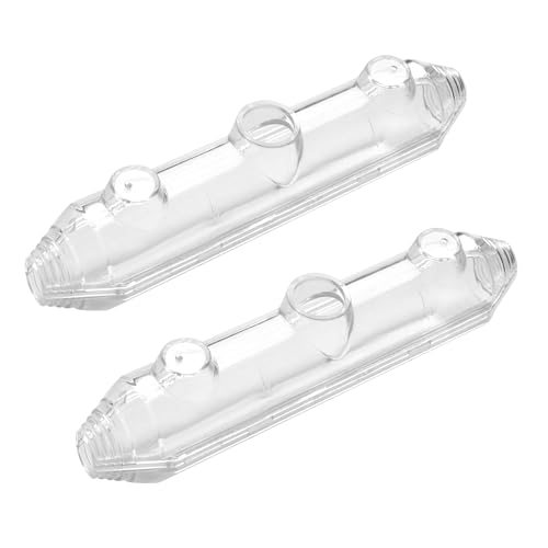 Leloco 2 Stück Gießharzmuffe IP68 Wasserdicht Erdkabelverbinder für Kabel bis 3-17mm Wasserdichte Anschlussdose für HeimStraßenlaternen Garten/Solaranlagen