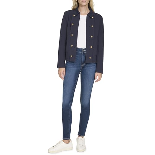 Nautica Women's Open Front Knit Captains Jacket2