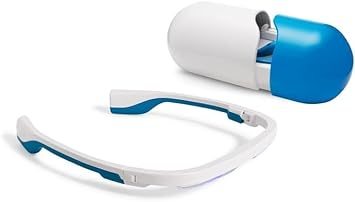 AYO Premium Blue Light Therapy Glasses | Sleep Better, Boost Energy, Improve Mood | Portable Light Therapy Lamp | Circadian Rhythm Disruptions Linked to Sleep Problems, Winter Blues, Low Energy