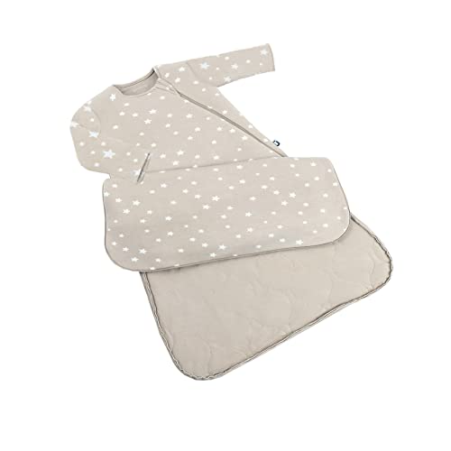 Comparativas de Edredones para cama más recomendados. 31 GUNAMUNA Günamüna - Saco de dormir unisex de manga larga para bebé, saco de dormir de color bambú-rayón premium, 1.0 TOG, centelleo, 24-36 meses