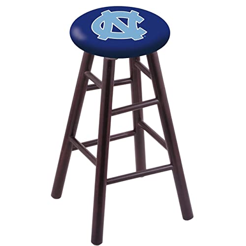 Holland Bar Stool Co. Maple Bar Stool in Dark Cherry Finish with North Carolina Seat by The
