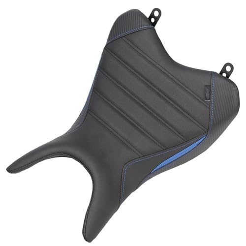 Selle moto confort bleue pour Yamaha YZF-R3 et MT-03 2025