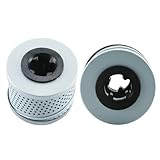 2pcs 3937557S Power steering hydraulic filter Compatible with Caterpillar C10 Freightliner Argosy