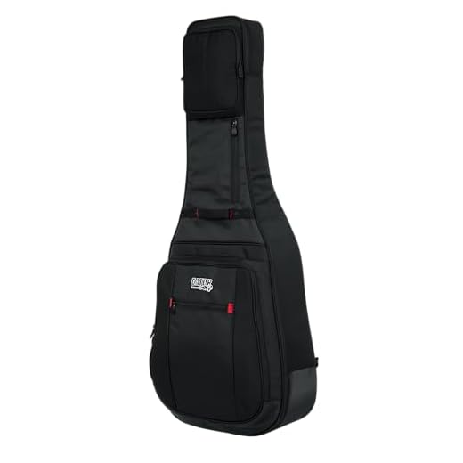 Gator Cases Pro-Go Series Ultimate Guitar Gig Bag, Fits Acoustic Guitars (G-PG ACOUSTIC)