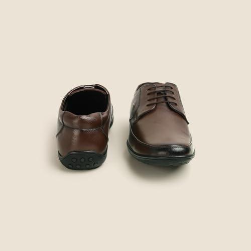 Image of Metro Men's Faux Leather Formal Lace-up Shoes