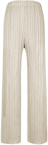 Wide Leg Women's High Waisted Pleated Loose Spring and Autumn Pants3
