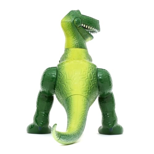 Image of Disney Store Official Rex Interactive Talking Action Figure from Toy Story, Features Sounds and Phrases from The Movies, Interacts with Other Figures and Toys