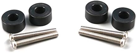DDUOO Jeep Hood Light Mount Hardware Screws for Jeep Wrangler JL Unlimited JL Sahara Rubicon Sport 2018 2019