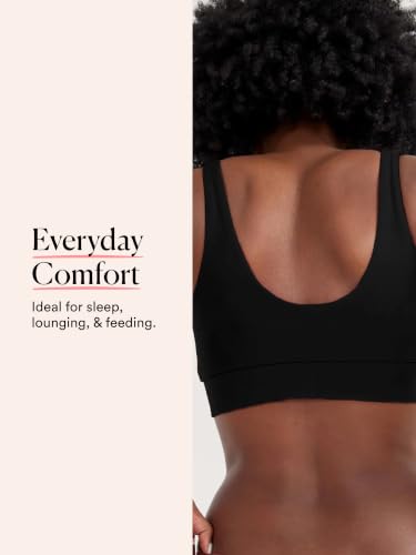 Image of HATCH The Dream Feed Nursing & Sleep Bra, Stretchy & Wireless with Crossover Pull-Down Design for Breastfeeding