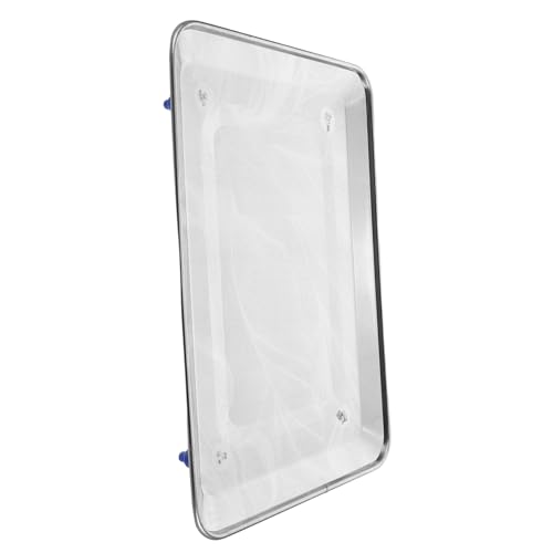 OFFSCH Food Tray Baking Cooking Pan for Kitchen Reusable Stainless Steel Weighing Pan Tray