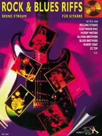 Rock & blues riffs git. guitare +cd