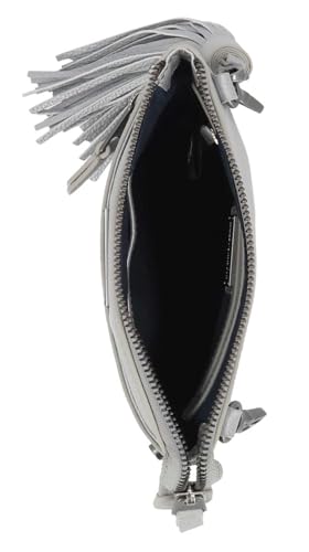 Harley-Davidson Women's Classic Leather Crossbody Hip Bag - Metallic Silver2