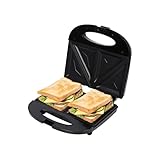 NPYELP Sandwich Maker 800W Sandwich Press with Non-stick Plates, Double-Sided Heating, Easy Clean and Store Perfect for Cooking French Toast, Omelet, Grilled Cheese, Panini