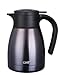 GiNT Stainless Steel Thermal Coffee Carafe with Lid/Double Walled Vacuum Thermos / 12 Hour Heat Retention,1.0L, Purple