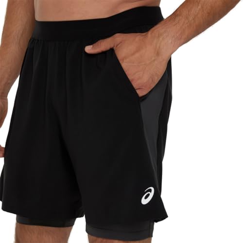ASICS Men's Road 2-N-1 7IN Short Running Apparel4