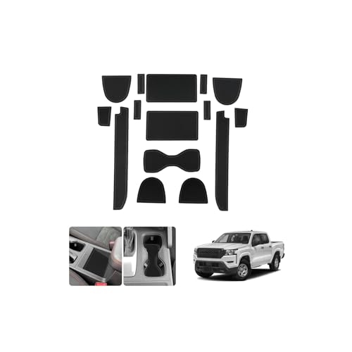 LUWU Accesorios 2025-2026 Nissan Frontier Portavasos Tapetes miniatura 1