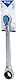 KS TOOLS 4in1, Doppel-Ratschenringschlüssel, 10 x 13, 17 x 19 mm