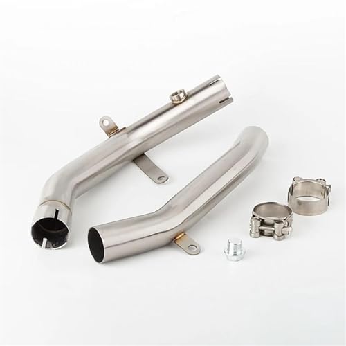 Tuyau d'échappement Suzuki GSR600 en acier inoxydable durable pour moto