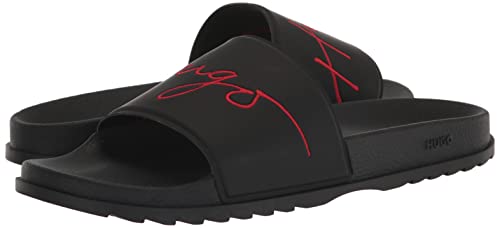 Image of HUGO mens Big Logo Slide Sandals