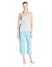 St. Eve Women's Tank With Printed Capri Pajama Set