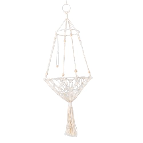 Hamac macramé pour chat contre l'ennui - Lit suspendu de repos - 3