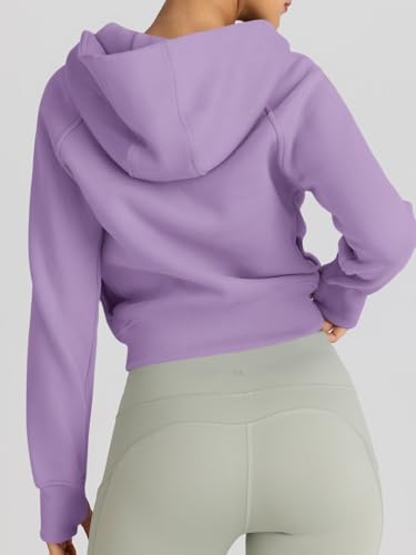 Image of Trendy Queen Womens Zip Up Hoodies Cropped Jackets Fall Clothes 2026