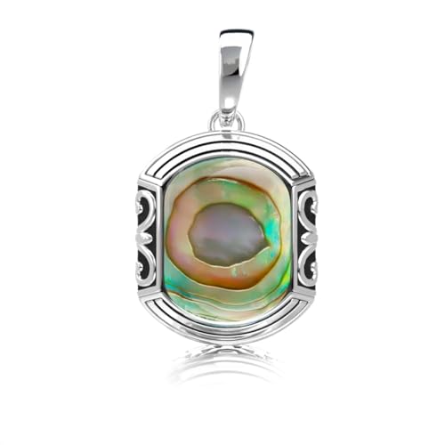 Collier Femme Argent 925 nacre abalone pour sublimer vos tenues