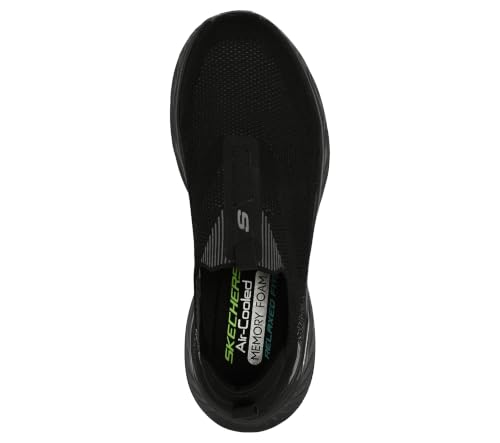 Skechers Mens Edgeride Sneaker Black - Image 3