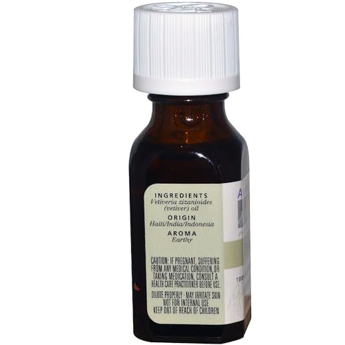 Aceite Esencial Vetiver Aura Cacia 0.50 oz miniatura 2