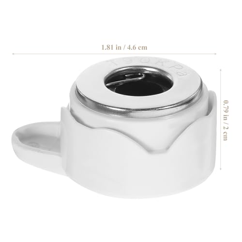 MALUGOGO Kit de repuesto de válvula de alivio de seguridad para olla a presión, válvula de escape con tapa de sellado para ollas a presión eléctricas para uso en cocina - imagen 2