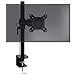 Duronic DM351X1 Supporto monitor da scrivania con morsetto – Braccio monitor da tavolo in alluminio – Altezza regolabile e orientabile – Compatibilità universale con schermi TV monitor con VESA 100*100