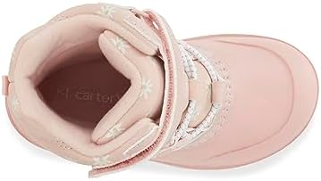 Carter's Kids Parker Boot, Pink, 6 US Unisex Toddler | Image 4