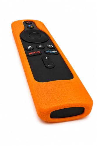 Image of Mi Tv Remote with Voice Silicone Remote Cover Compatible with | Soft Protective Case with Lanyard | Shockproof, Dustproof & Anti-Slip Skin