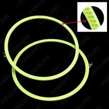 Image of 93 LED CCFL Headlight COB Angel Eyes Halo Ring Lamp (White, 2 x 80mm)