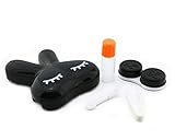 BONAMART ® Cute Travel Contact Lens Case Kit Holder Mirror Box