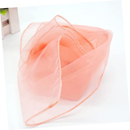 Solid Color Dance Performance Scarves for Kids 12Pcs Chiffon Play Scarves for Juggling and Dance Activities Random Color4