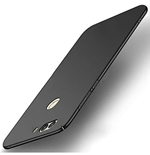 Image of Mobile Back Cover Case for Oppo Realme 2 (Silicone Case|CameraProtection|Black SC1510)