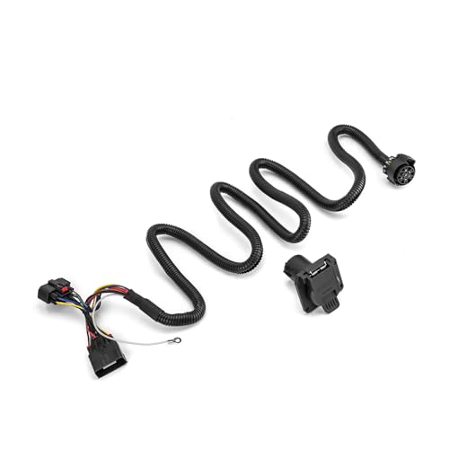 Image of Wsays 7-Pin Trailer Wiring Harness Plug & Play Fit F150 2015-2020 8th Gen