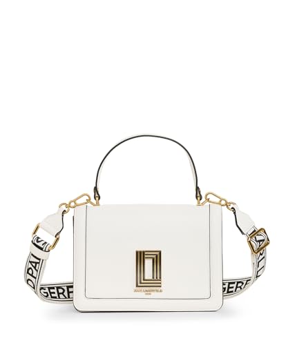 Image of KARL LAGERFELD Women's Simone Solid Satchel Crossbody