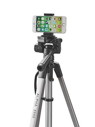 Cullmann Alpha 2500 Treppiede Mobile Con Supporto Per Smartphon Testa A 3 Vie - 3