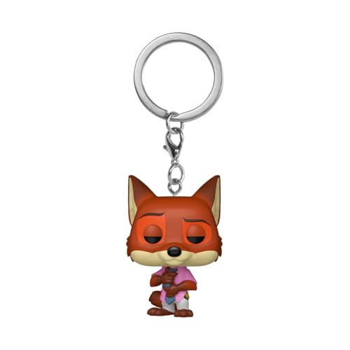 Funko Pop! Keychain: Zootopia 2- Minifigura de Vinilo Coleccionable Llavero Original - Relleno de Calcetines - Idea de Regalo - Mercancia Oficial - Cartoon/Animation Fans - Minifigura