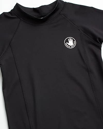 Body Glove Boys' Rash Guard Shirt - Upf 50+ Quick Dry Sun And Sand Protection Swim Shirt - Swimwear For Kids (5-14), Size 8, Black #TOP1