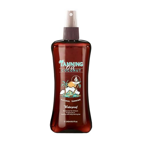 Autobronceador,240 Ml Crema Autobronceadora Progresiva | Crema Corporal Natural de Duración Prolongada | Para Vacaciones Playa Verano Piscina Exteriores Y Jardín