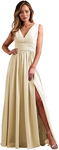 LGHTGR Vestidos de Dama de Honor de Gasa Cover