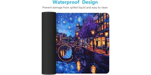 Desk mat para PC Villa D1-650 con diseño de cielo estrellado 7