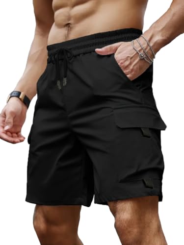 Peppyzone Men's Stylish Latest Cargo Shorts Pant for Men Cotton Casual Shorts for Man