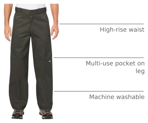 Image of Dickies Mens Loose Fit Double Knee Work Pants